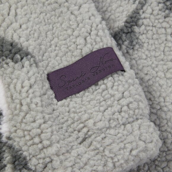 Taylor Swift Speak Now (Taylor’s Version) Koi Fish Sherpa Zip Hoodie M Gray - Picture 2 of 15